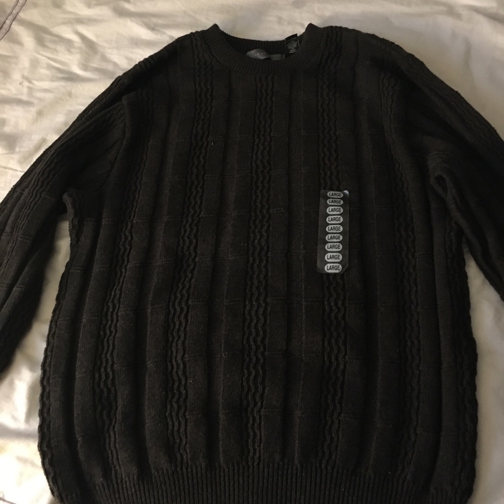 Oscar De parents cable knit sweater size large